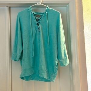 Chaser Blue Beach Throw-on